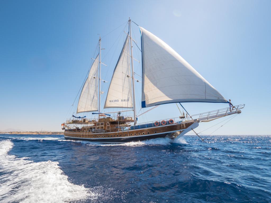 Full Day Boat Charter Rental in Sharm El Sheikh Aboard Sina Dream