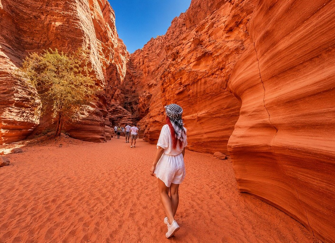 Colored Canyon Jeep Tour with Blue Hole & Dahab