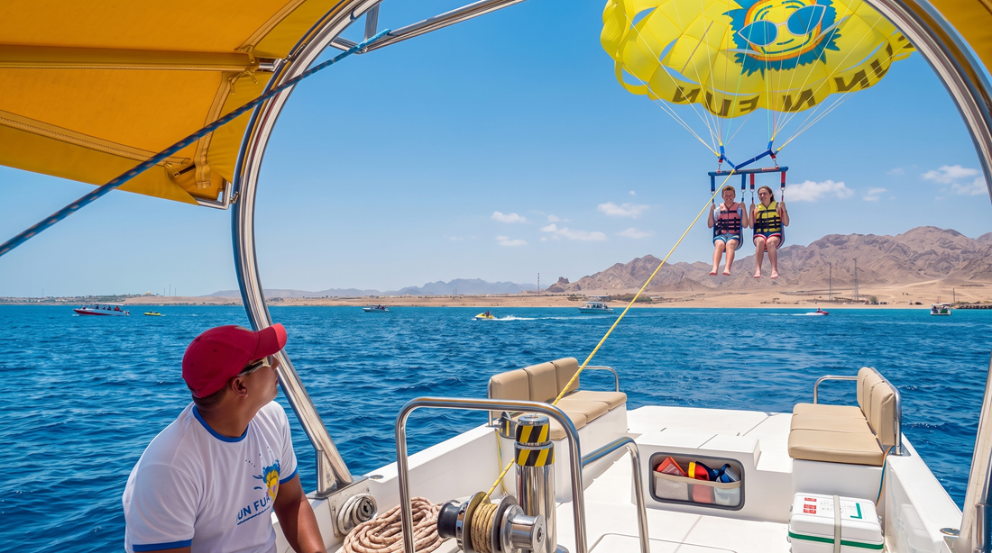Sharm El Sheikh: Parasailing Adventure over the Red Sea — photo 3